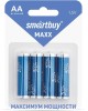 Батарейки SMARTBUY (SBBM-2A04B) MAXX LR6/4B