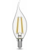 GAUSS Лампа филам. Filament 11Вт цок.:E14 свеча 220B 4100K св.свеч.бел.нейт. CF35 (упак.:1шт) (104801211)