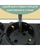 POWERCUBE Сетевой удлинитель SPG5-7M, 7м, черный