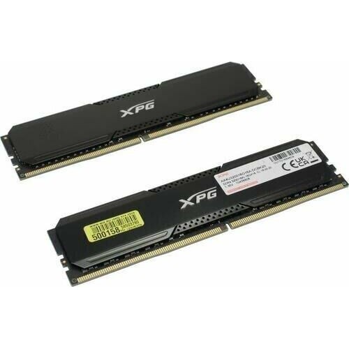 ADATA Модуль памяти DIMM DDR4-3200 32GB (16GBx2) AX4U320016G16A-DCBK20 A-DATA ADATA Модуль памяти DIMM DDR4-3200 32GB (16GBx2) AX4U320016G16A-DCBK20 A-DATA