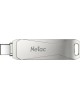 NETAC Флешка USB U782C 256ГБ, USB3.0, серебристый [nt03u782c-256g-30pn]