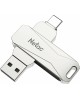 NETAC Флешка USB U782C 256ГБ, USB3.0, серебристый [nt03u782c-256g-30pn]