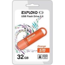 USB флэш-накопитель EXPLOYD 32GB 570 оранжевый [EX-32GB-570-Orange]