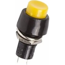 Выключатель кнопка REXANT (36-3072) выключатель-кнопка 250V 1А (2с) ON-OFF желтая
