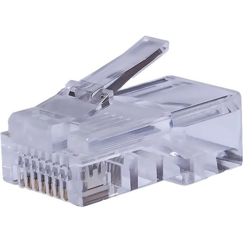 SUPRLAN Коннектор (10-0209-1) UTP кат.5E RJ45 прозрачный (упак.:10шт)