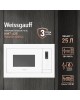 WEISSGAUFF Встраиваемая микроволновая печь HMT-625 Touch Grill, 25л, 900Вт, белый [433076]