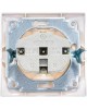 Розетка SMARTBUY (SBE-01w-16-S1-Z-c) Венера, 1-местная, белый