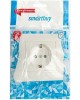 Розетка SMARTBUY (SBE-01w-16-S1-Z-c) Венера, 1-местная, белый