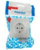 Розетка SMARTBUY (SBE-01w-16-S1-Z-c) Венера, 1-местная, белый
