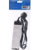 Сетевой фильтр 5BITES SP3B-518 GARDA - 3 роз - 1,8 м - черный