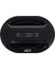 KICX Колонки автомобильные RX 693 300Вт 91дБ 4Ом 15x23см (6x9дюйм) (ком.:2кол.) коаксиальные трехполосные