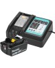 MAKITA Батарея аккумуляторная BL1830B LXT, 18В, 3Ач, Li-Ion, ЗУ в комплекте [191a25-2]