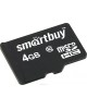 Карта памяти SMARTBUY (SB4GBSDCL10-01) MicroSDHC 4GB Class10 + адаптер