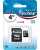 Карта памяти SMARTBUY (SB4GBSDCL10-01) MicroSDHC 4GB Class10 + адаптер