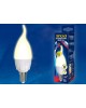 Лампочки светодиодные UNIEL (UL-00004299) LED-CW37 7W/3000K/E14/FR/DIM PLP01WH