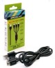 Кабель ERGOLUX (15099) ELX-CDC05-C02 3в1- Micro USB-Lightning-Type C, 3А, 1,2м, Черный