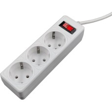 Сетевой фильтр 5BITES SP3W-510 GARDA - 3 роз - 1,0 м - белый