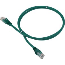 LANMASTER Патч-корд LAN-PC45/U5E-0.5-GN UTP RJ-45 вил.-вилка RJ-45 кат.5E 0.5м зеленый LSZH (уп.:1шт)
