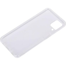 BORASCO Чехол (клип-кейс) Silicone Case, для Samsung Galaxy A12/M12, прозрачный