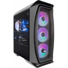 IRU ПК Game 520B5GMA MT Ryzen 5 5600X (3.7) 16Gb SSD512Gb RTX3050 8Gb FreeDOS GbitEth 650W черный (1926551)
