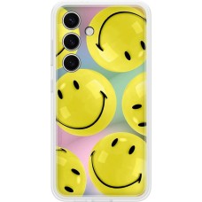 SAMSUNG Чехол (клип-кейс) Flipsuit Case S24+, для Galaxy S24+, желтый/прозрачный [ef-ms926cyegru]