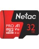 Карта памяти NETAC 32Gb MicroSD P500 Extreme Pro + SD адаптер (NT02P500PRO-032G-R)