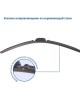 Щетка стеклоочистителя GOODYEAR GY000442 PREMIUM 22''/55см бескаркасная