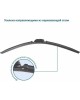 Щетка стеклоочистителя GOODYEAR GY000442 PREMIUM 22''/55см бескаркасная