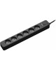 сетевой фильтр PERFEO (PF_C3972) POWER STREAM - 6 роз - 3,0 м - черный
