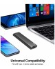 NETAC SSD жесткий диск USB-C 1TB EXT. BLACK NT01ZSLIM-001T-32BK