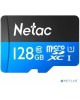 NETAC Micro SecureDigital 128GB microSDHC Class10 NT02P500STN-128G-R P500 + adapter