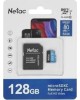 NETAC Micro SecureDigital 128GB microSDHC Class10 NT02P500STN-128G-R P500 + adapter