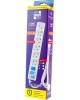 POWERCUBE Сетевой фильтр SPL(5+1)-16B-P-3М-WHITE, 3м, белый