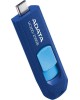 A-DATA Флеш Диск 256GB Type-C UC300 ACHO-UC300-256G-RNB/BU USB3.2 синий/голубой