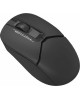 A4TECH Мышь Fstyler FB12 черный оптическая 1200dpi беспров. BT/Radio USB 3but (FB12 BLACK)