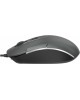 A4TECH Мышь Fstyler FM26 серый/черный оптическая 1600dpi USB для ноутбука 4but (FM26 USB (SMOKY GREY))