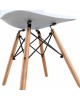 Стул BRABIX Стул Eames CF-010 белый, на ножках, 4шт в комплекте [532630]