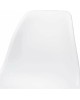 Стул BRABIX Стул Eames CF-010 белый, на ножках, 4шт в комплекте [532630]