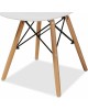 Стул BRABIX Стул Eames CF-010 белый, на ножках, 4шт в комплекте [532630]