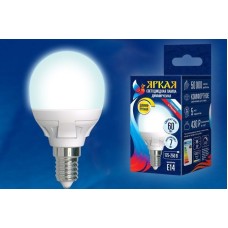 Лампочки светодиодные UNIEL (UL-00004300) LED-G45 7W/4000K/E14/FR/DIM PLP01WH