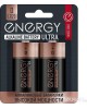 Батарейка алкалиновая ENERGY Батарейка алкалиновая Energy Ultra LR20/2B (D) 104983