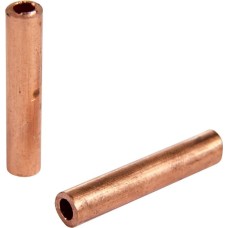 REXANT Гильза медная ГМ 6-4 (6мм² - Ø4мм) (в упак. 10 шт.)