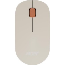 ACER Мышь беспроводная OMR200, радио, оптическая, USB, 1200dpi, бежевый и коричневый [zl.mceee.022]