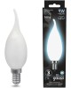GAUSS Упаковка ламп LED E14, свеча на ветру, 9Вт, 104201209, 10 шт