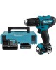 MAKITA Дрель-шуруповерт DF333DSAX6, 2Ач, с одним аккумулятором