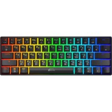 клавиатура OKLICK Клавиатура Оклик K713X механическая черный USB Multimedia for gamer LED