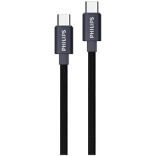 PHILIPS Кабель DLC5533 USB Type-C (m)-USB Type-C (m) 1.2м черный коробка (упак.:1шт)