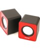 Акустика 2.0 PERFEO (PF_5128) WAVE PF-128-R красный