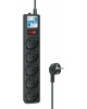 POWERCUBE SPG5-C2 1.9м (5 розеток) черный (коробка)