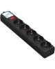 POWERCUBE SPG5-C2 1.9м (5 розеток) черный (коробка)